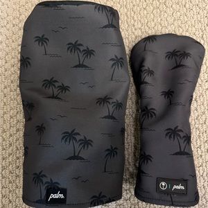 Palm Golf Club Headcover Driver And Fairway Wood